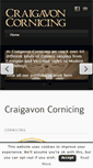 Mobile Screenshot of craigavoncornicing.com